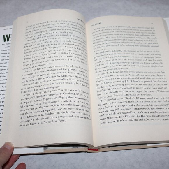 "The Swamp" by Eric Boling 2017 historical nonfiction novel great shape - Picture 4 of 5